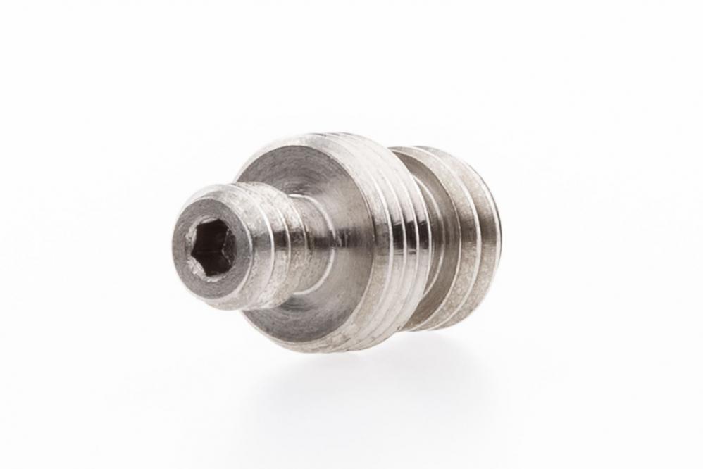 Doppelgewinde-Schraube für Stativ CP-10 und Nivellierbasis LB-15