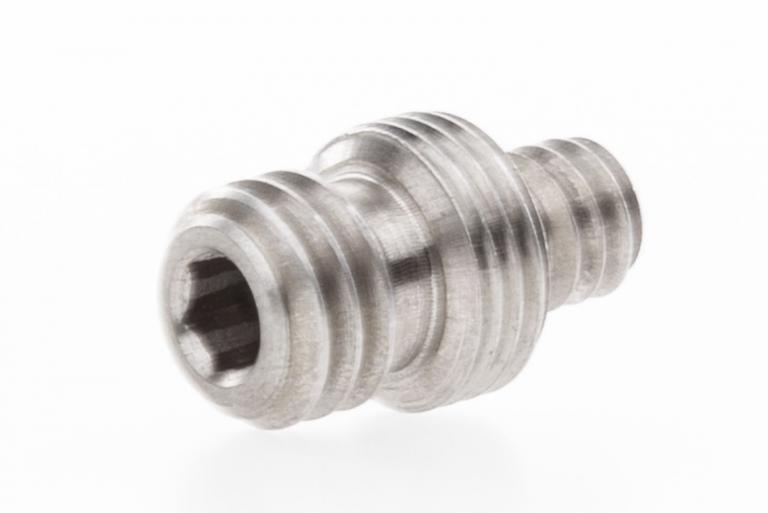 Doppelgewinde-Schraube für Stativ CP-10 und Nivellierbasis LB-15