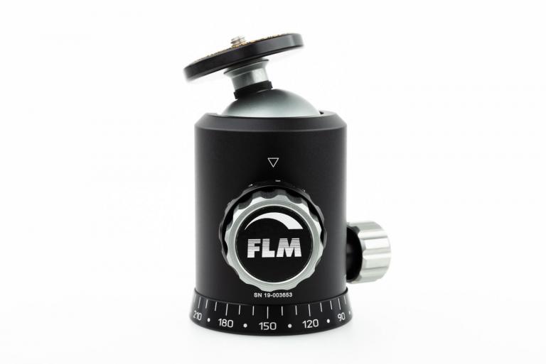 FLM CB-43 F II mit Friktion und versatzfreier Klemmung der Kugel.
