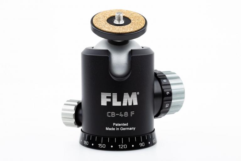 FLM CB-48 F II mit Friktion und versatzfreier Klemmung der Kugel.