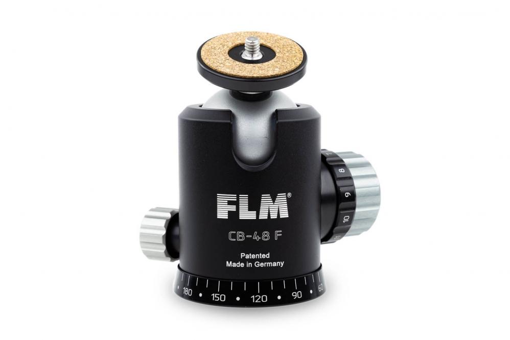 FLM CB-48 F II mit Friktion und versatzfreier Klemmung der Kugel.
