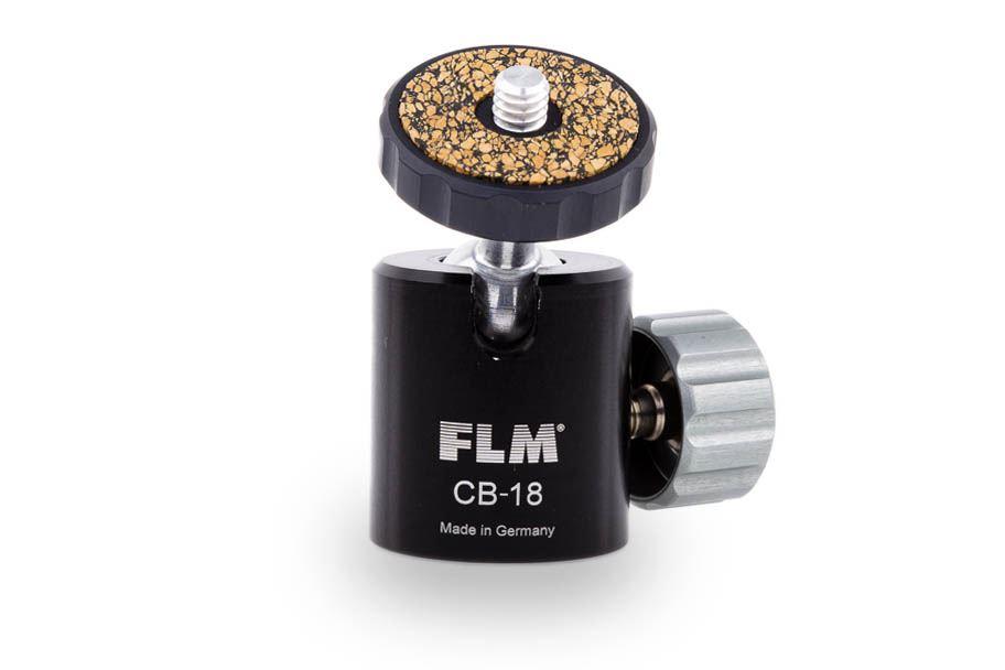 FLM CB-18 E ohne Friktion - einfacher und leichter Kugelkopf.