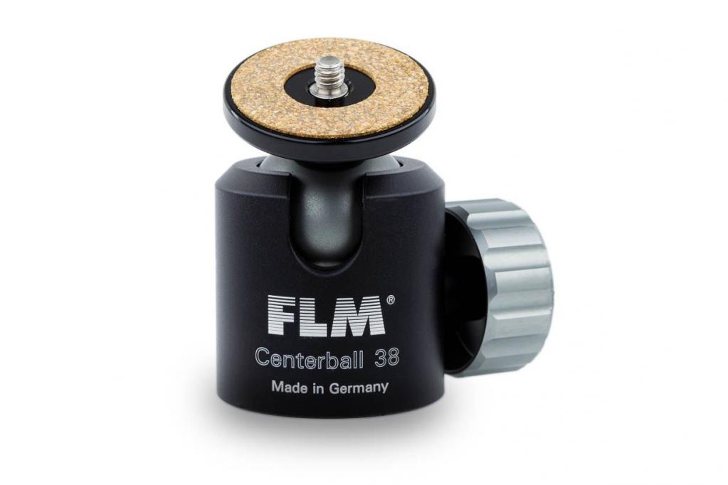 FLM CB-38 E ohne Friktion - einfacher und leichter Kugelkopf.