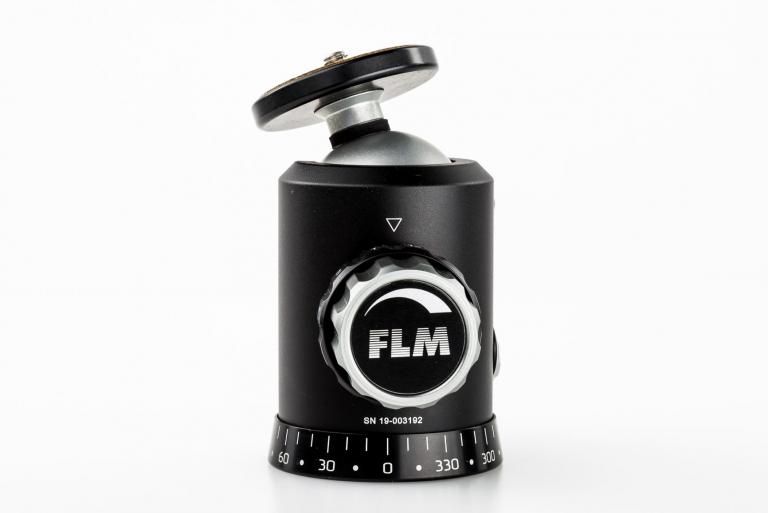 FLM CB-38 FT, mit Friktion - Kugelkopf für Profis - erweiterbar mit PRS-Knopf für Panorama-Fotografie.