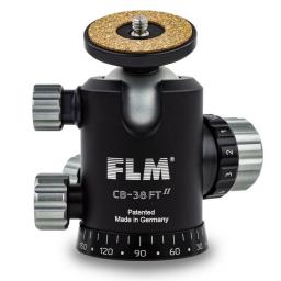 FLM CB-38 FTR II mit Friktion und versatzfreier Klemmung der Kugel.