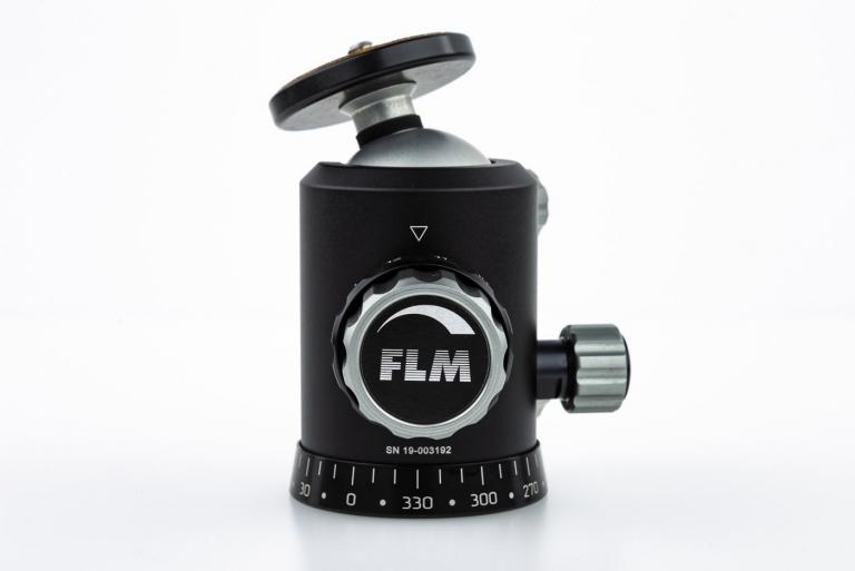 FLM CB-38 FT, mit Friktion - Kugelkopf für Profis - mit PRS-Knopf für Panorama-Fotografie.
