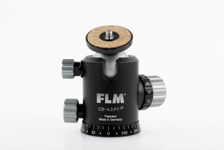 FLM CB-43 FT, mit Friktion - Kugelkopf für Profis - erweiterbar mit PRS-Knopf für Panorama-Fotografie.