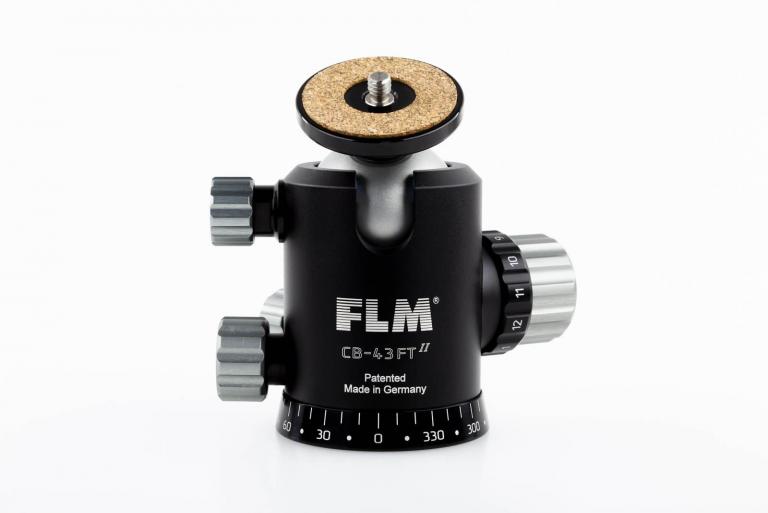 FLM CB-43 FT, mit Friktion - Kugelkopf für Profis - mit PRS-Knopf für Panorama-Fotografie.