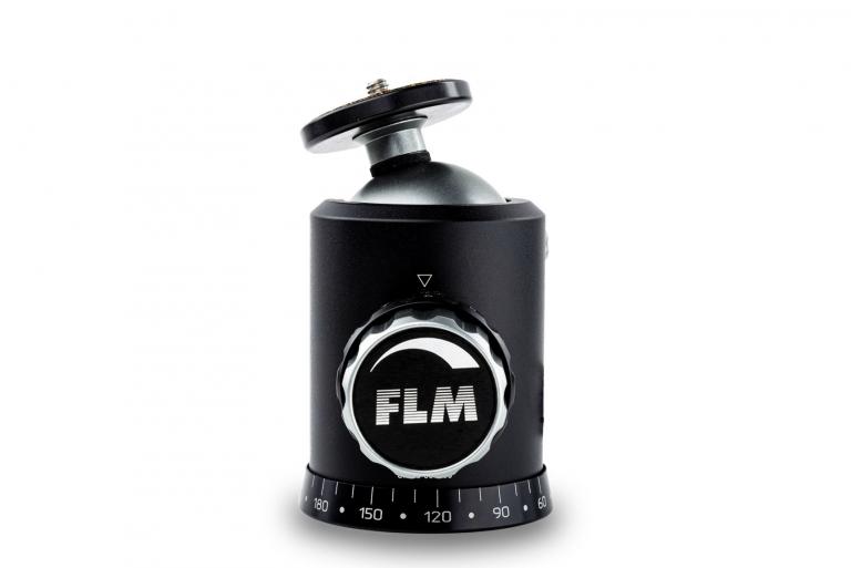FLM CB-48 FT, mit Friktion - Kugelkopf für Profis - erweiterbar mit PRS-Knopf für Panorama-Fotografie.