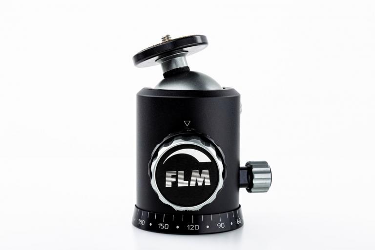 FLM CB-48 FT, mit Friktion - Kugelkopf für Profis - mit PRS-Knopf für Panorama-Fotografie.