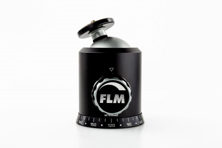 FLM CB-58 FT, mit Friktion - Kugelkopf für Profis - erweiterbar mit PRS-Knopf für Panorama-Fotografie.