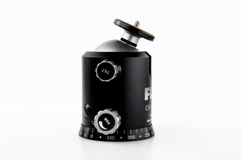 FLM CB-58 FT, mit Friktion - Kugelkopf für Profis - erweiterbar mit PRS-Knopf für Panorama-Fotografie.