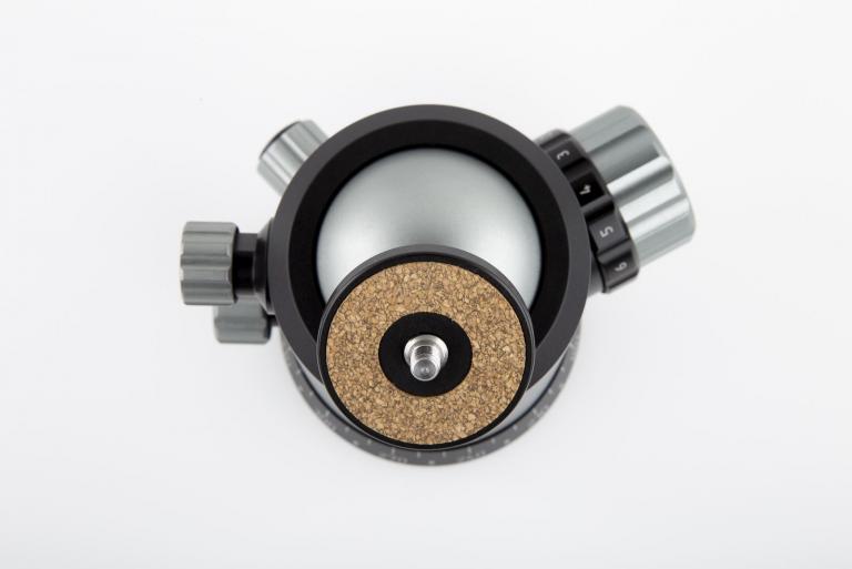 FLM CB-58 FT, mit Friktion - Kugelkopf für Profis - mit PRS-Knopf für Panorama-Fotografie.