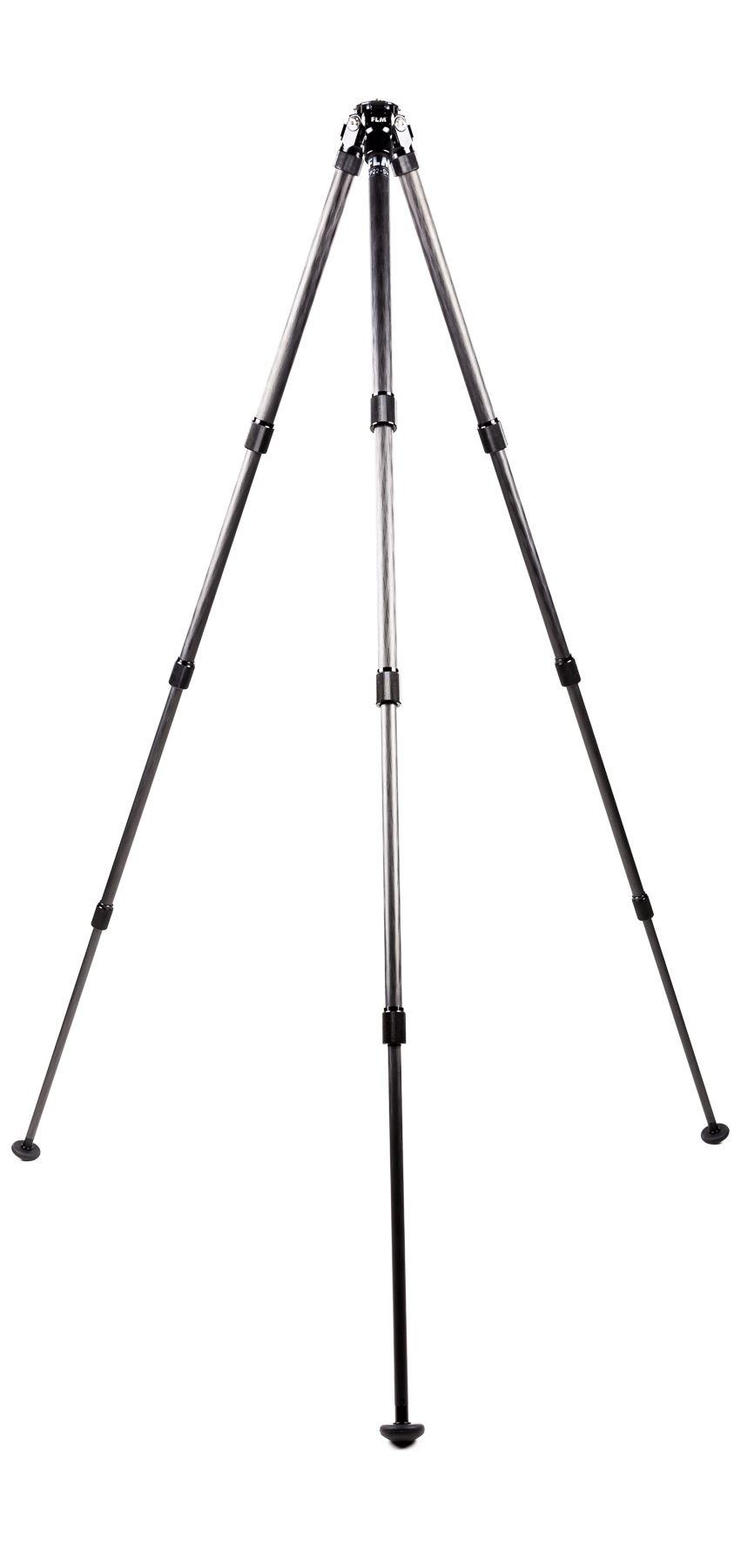 FLM CP-22 Kohlefaserstativ mit vielen Extra-Funktionen - das flexible Stativ dank zweier Zubehörpakete.