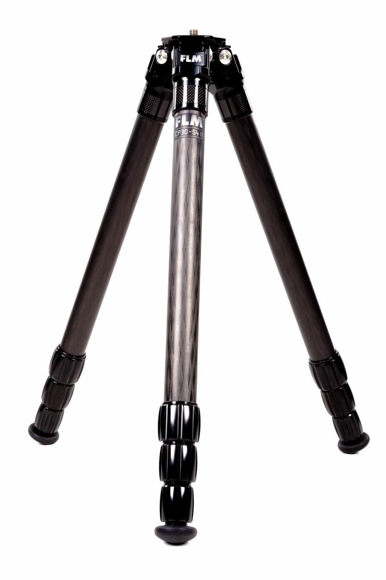 FLM CP-30 S4 II Carbon-Aluminium-Stativ mit drei Beinen.
