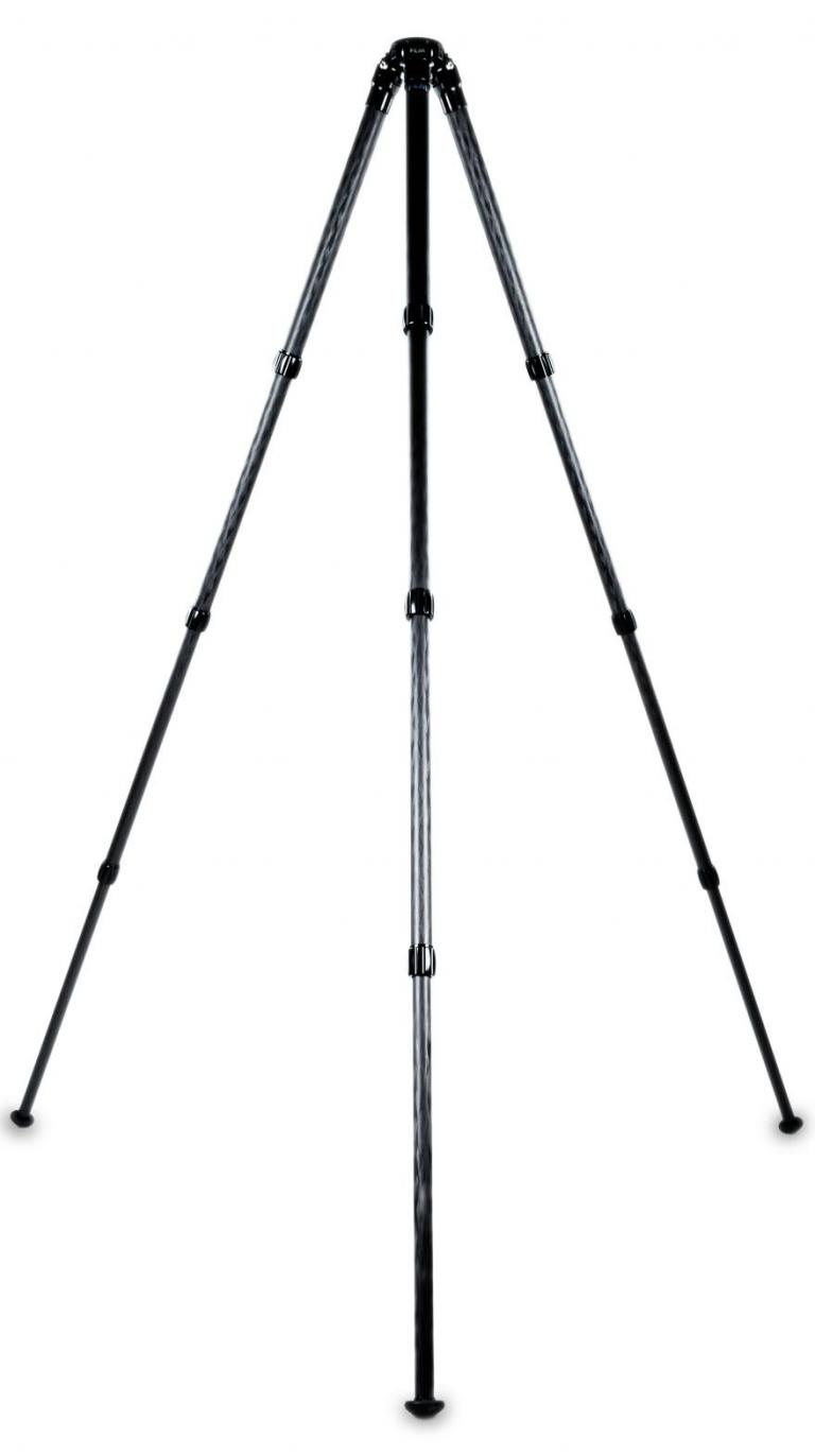 FLM CP-34 L4 II Carbon-Aluminium-Stativ mit drei Beinen.
