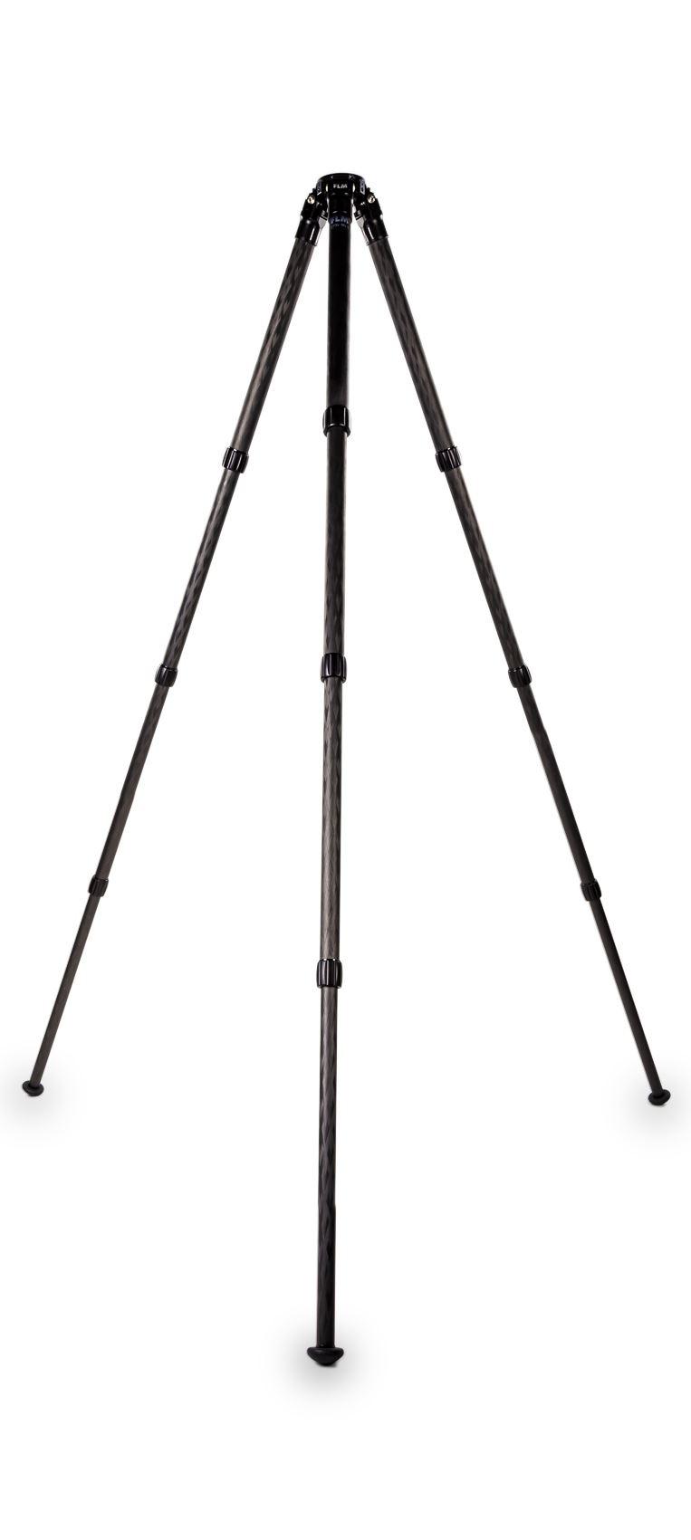 FLM CP-34 M4 II Carbon-Aluminium-Stativ mit drei Beinen.
