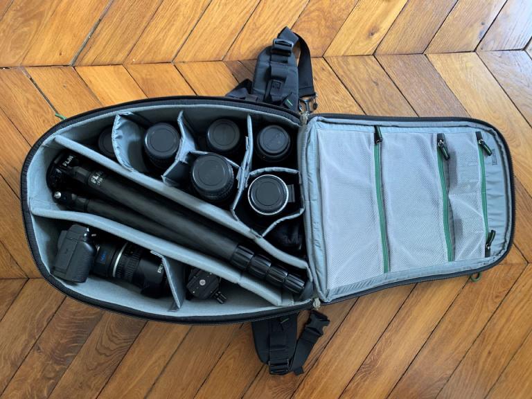 CP-38 II - Serie, passend im Rucksack - Foto eines Kunden aus Frankreich.