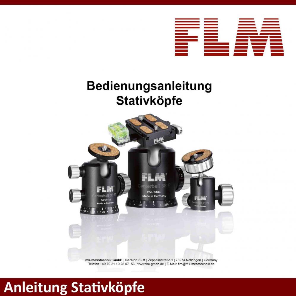 Foto Übersicht Anleitung für Stativköpfe.