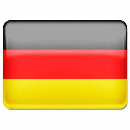 Länderflagge Deutschland.