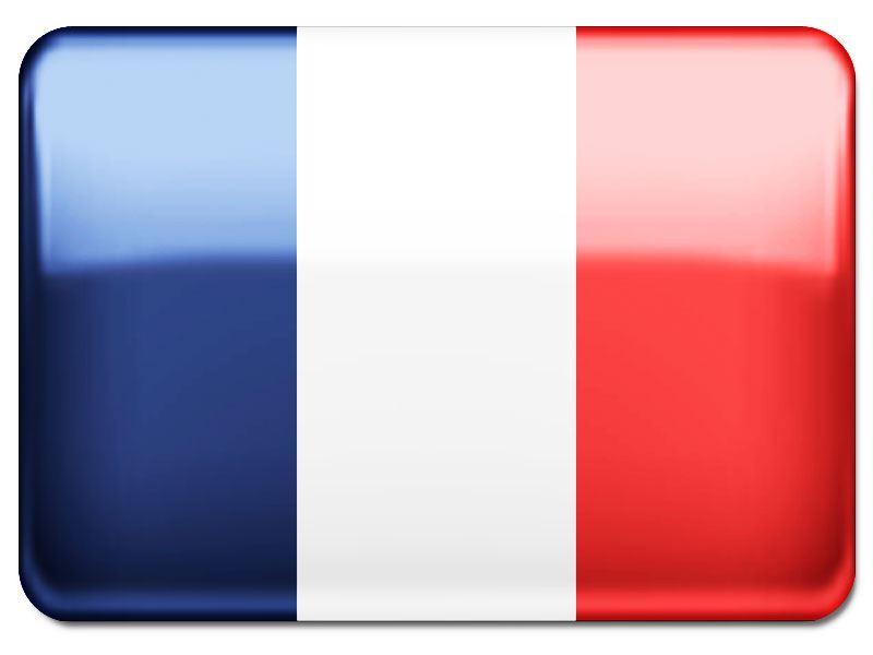 Länderflagge Frankreich.