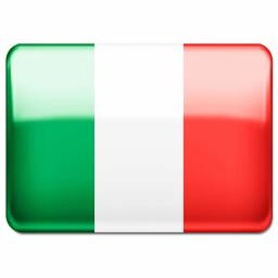 Länderflagge Italien.