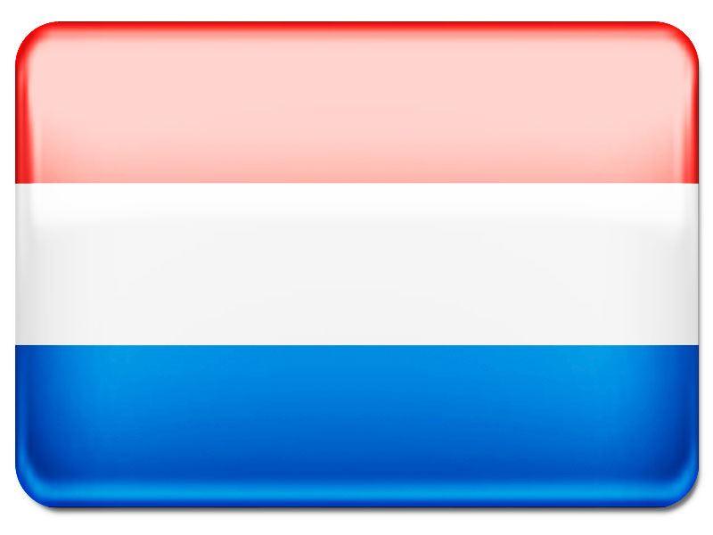 Länderflagge Luxemburg.