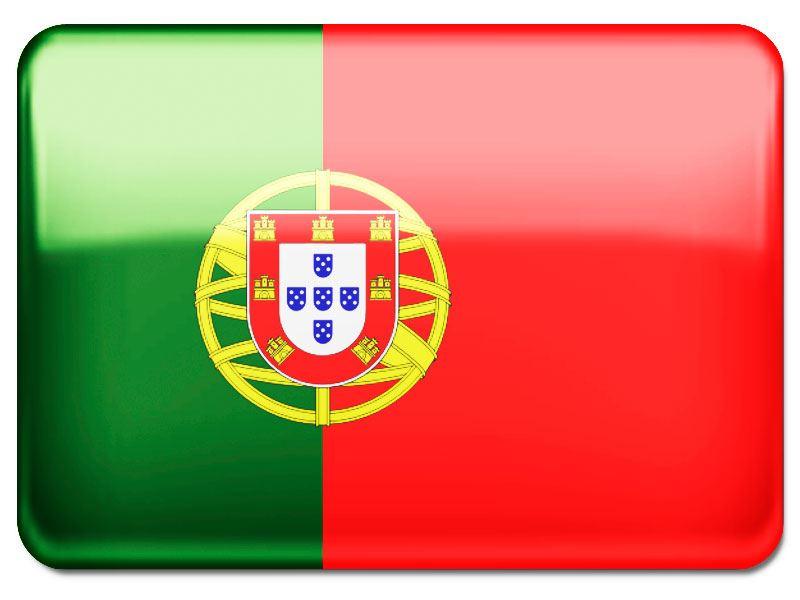 Länderflagge Portugal.