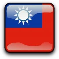 Länderflagge Taiwan.